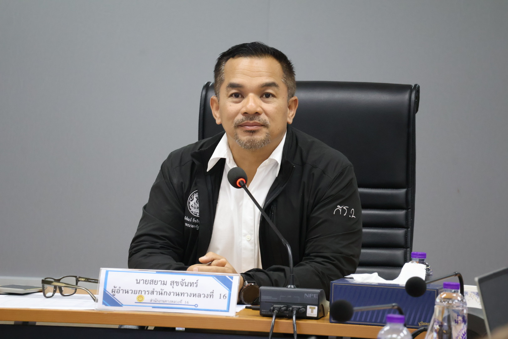นายสยาม สุขจันทร์ ผู้อำนวยการสำนักงานทางหลวงที่ 16